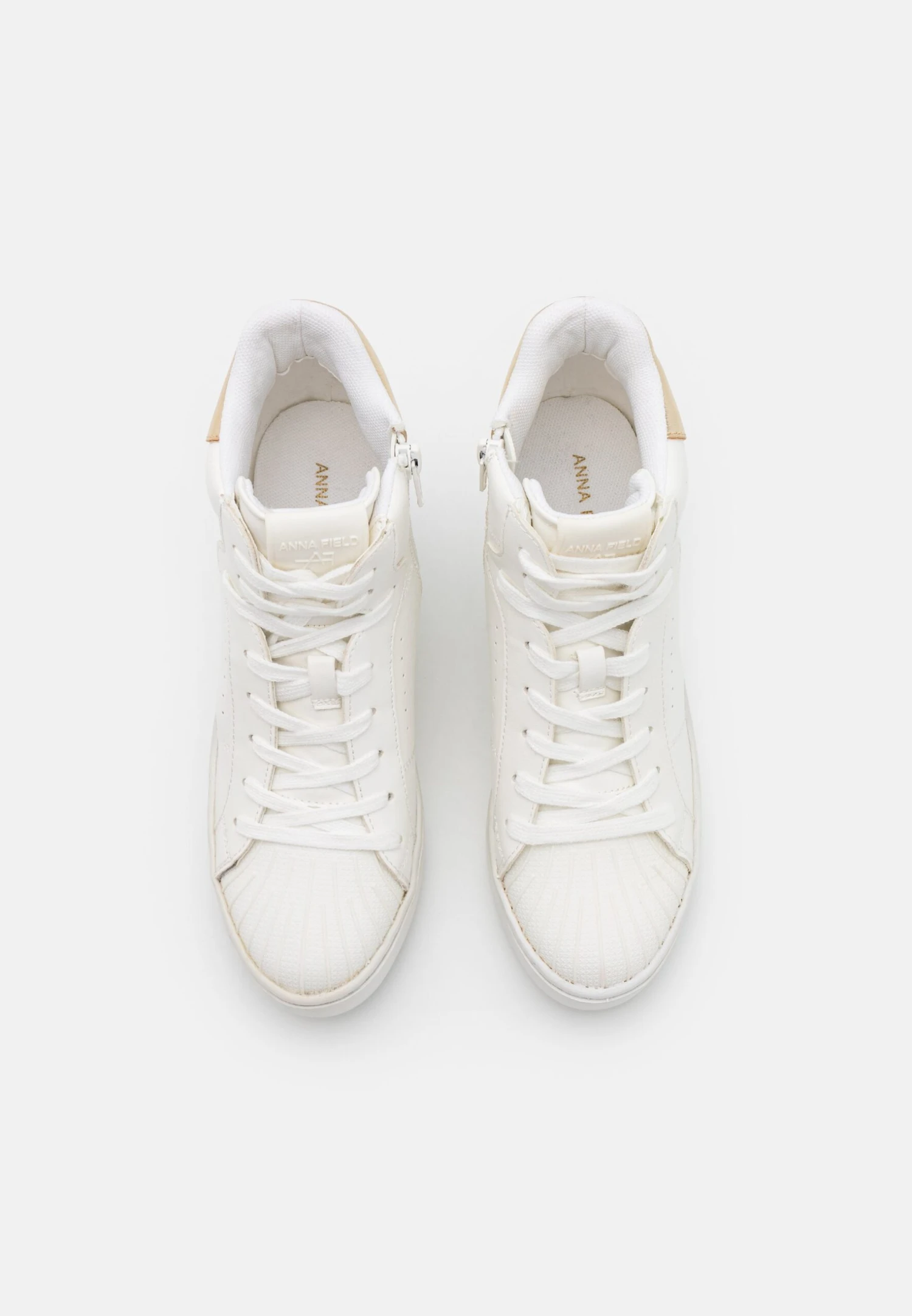 Anna Field Sneakers Alte - White/Gold 6 Anna Field Sneakers Alte - White/Gold - immagine 6