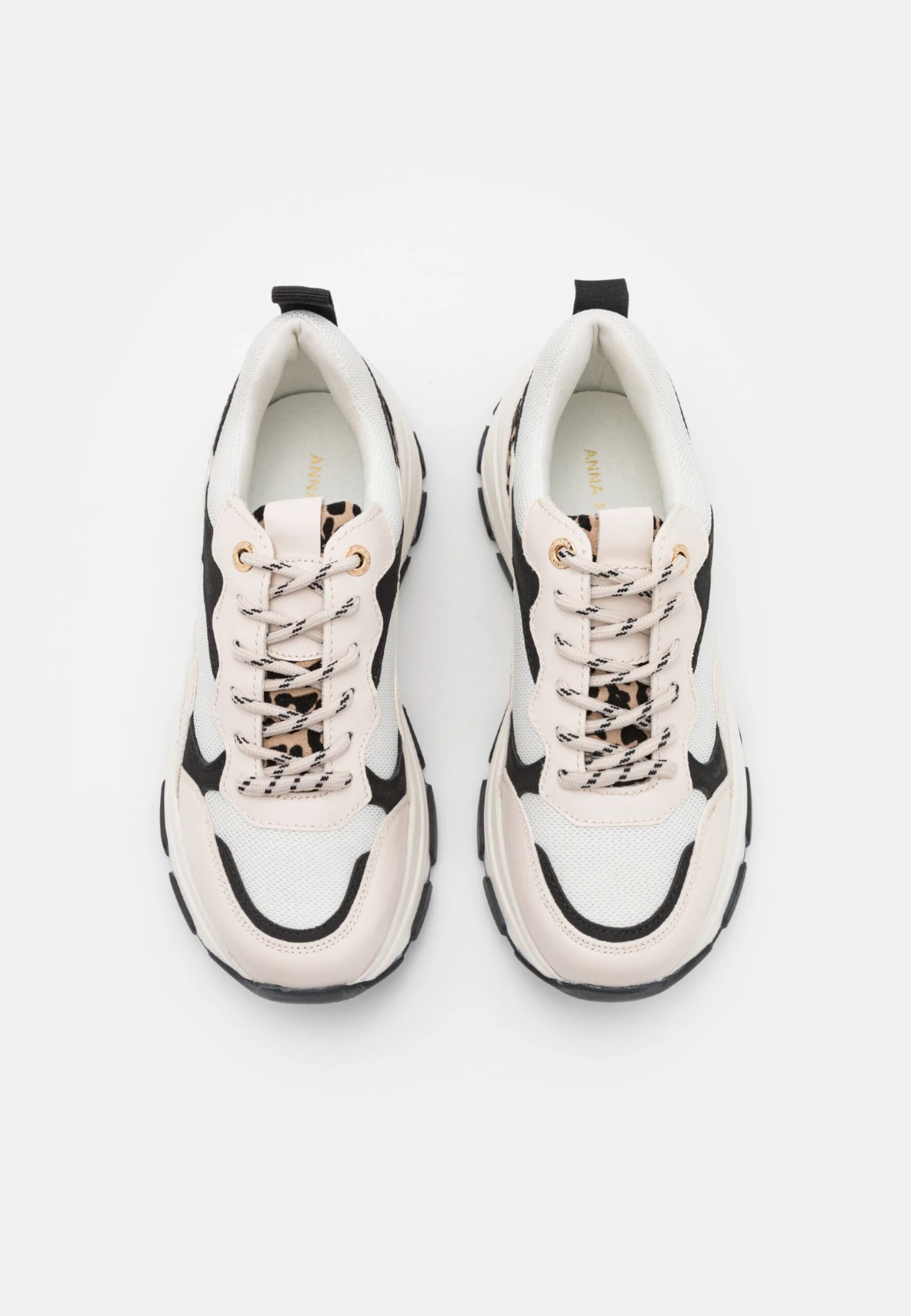 Anna Field Sneakers Basse - Black/Beige 6 Anna Field Sneakers Basse - Black/Beige - immagine 6