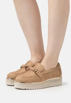 Scarpe Senza LacciBeige Donna Scarpe Piatte ANJ11E00W-B11