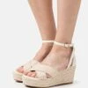 Sandali Con PlateauBeige Donna Scarpe Piatte ANJ11A03A-B11