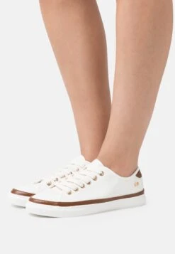 Wide Fit - Sneakers Basse - White