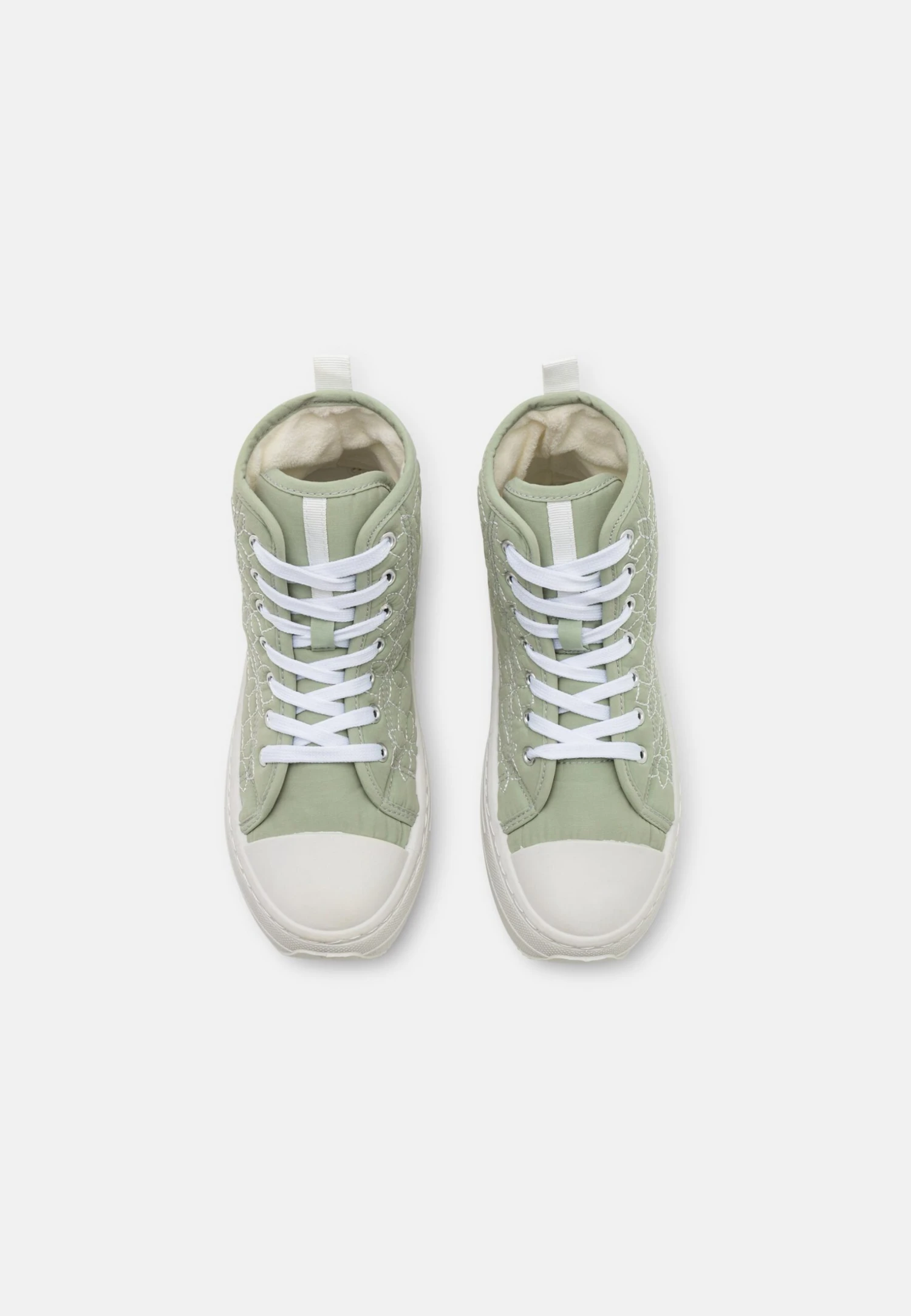 Anna Field Sneakers Alte -Light Green 6 Anna Field Sneakers Alte -Light Green - immagine 6